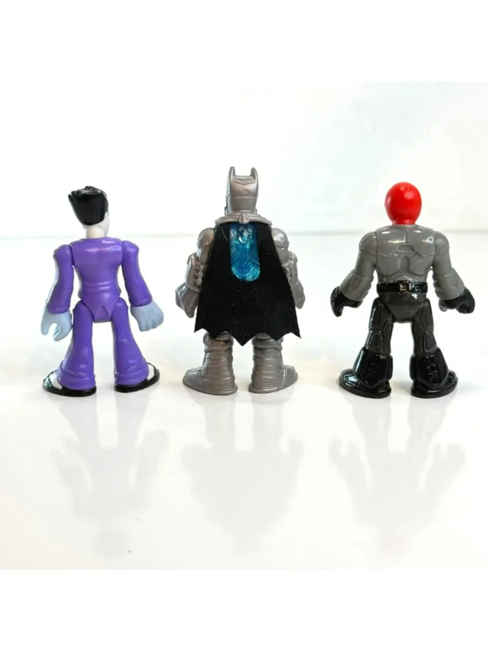 Imaginext Batman Joker Red Hood Mini Action Figures 3-Pack DC Comics Superhero